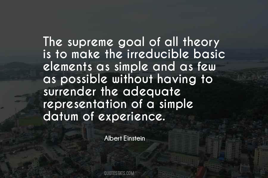 Theory Without Experience Quotes #121850