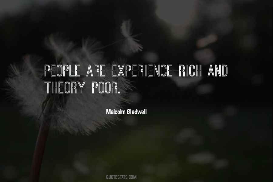 Theory Without Experience Quotes #143216