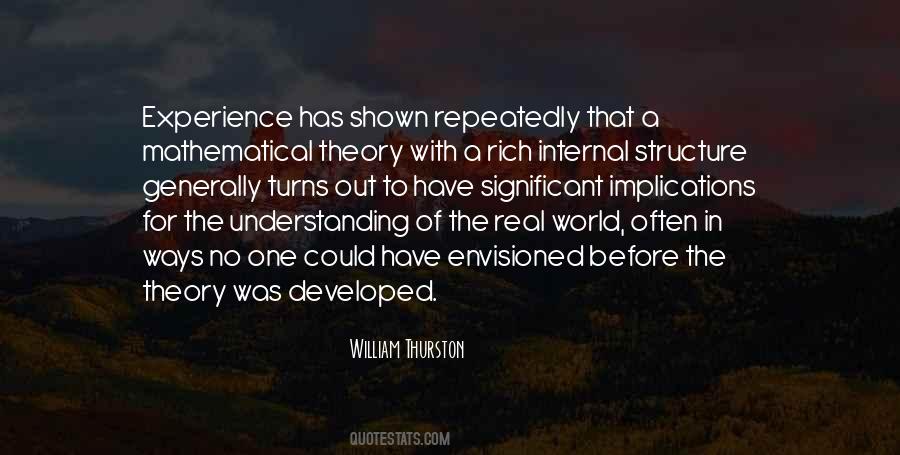 Theory Without Experience Quotes #679212