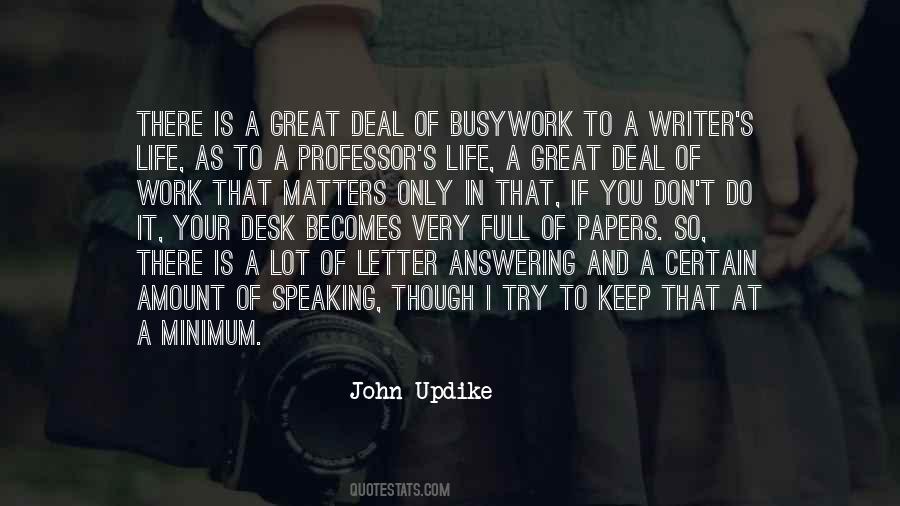 Your Work Matters Quotes #1783010