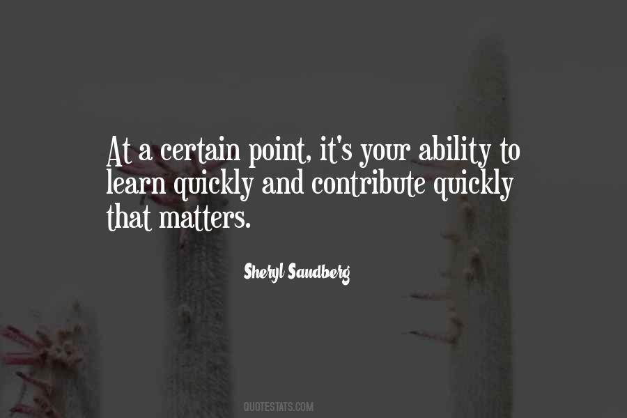 Your Work Matters Quotes #27192