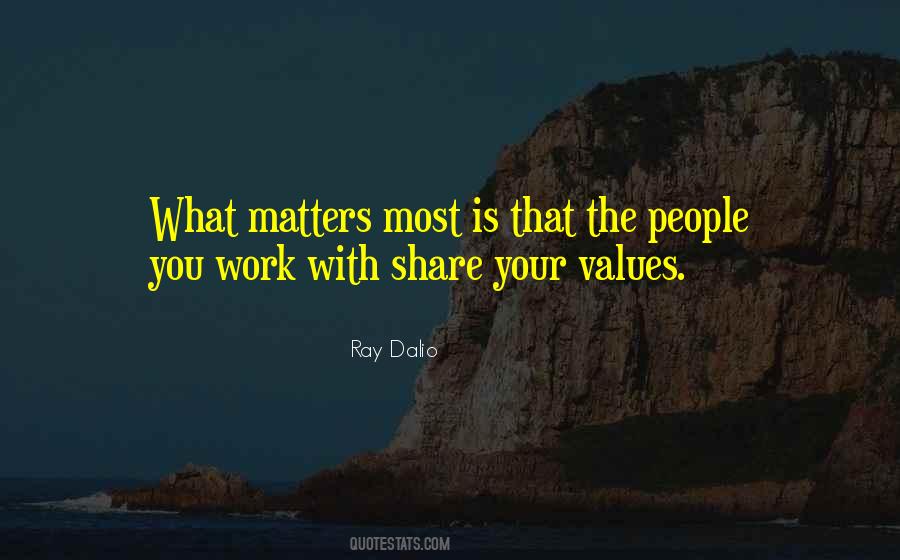 Your Work Matters Quotes #771251