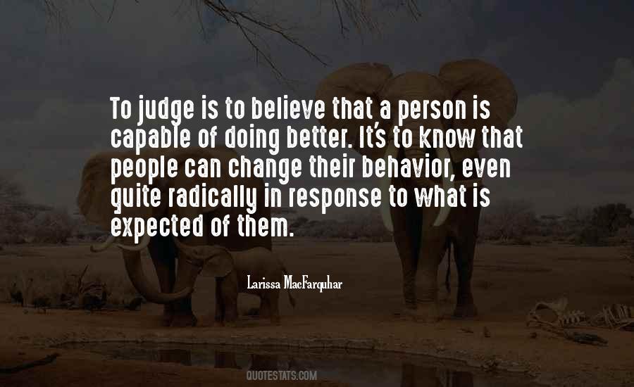 Judge A Person Quotes #1448004