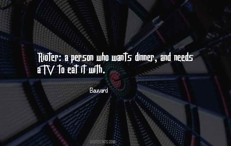 Tv Dinner Quotes #815971