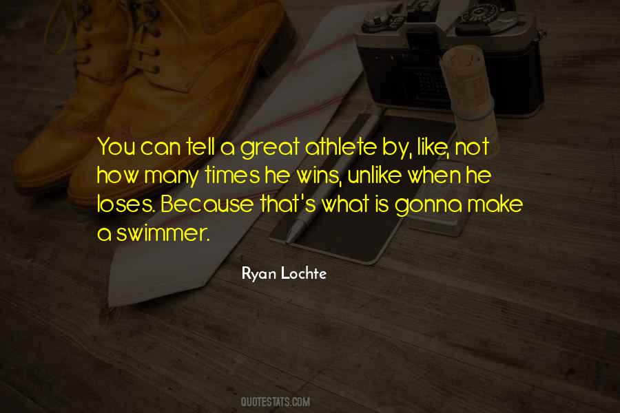 Athlete Winning Quotes #3538