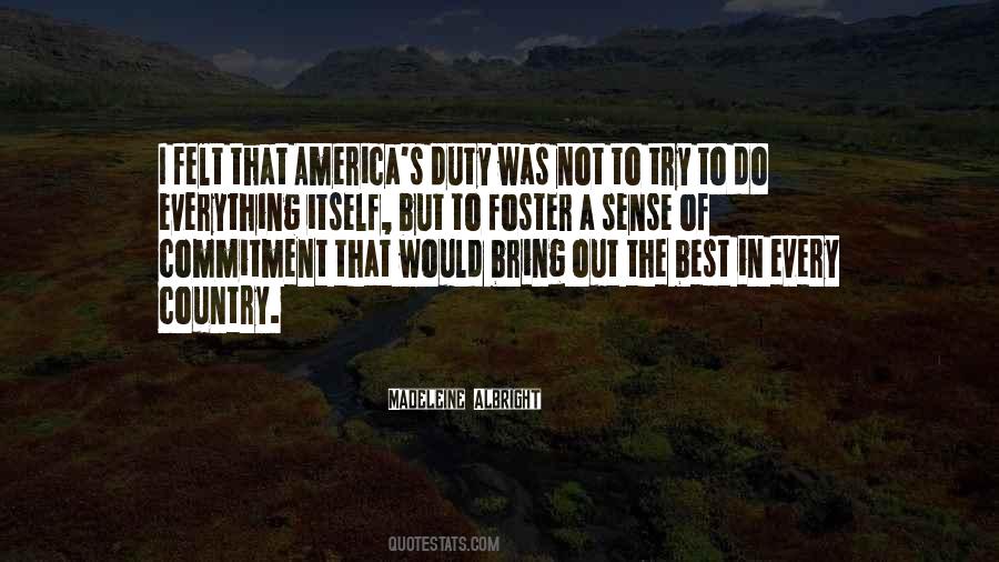 Best Duty Quotes #680911