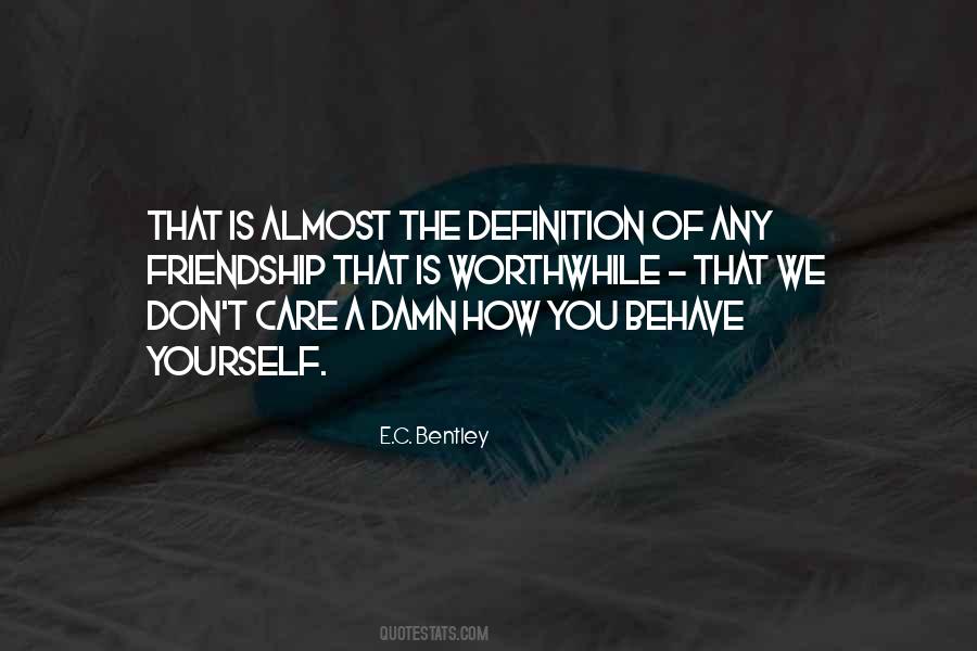 Definition Friendship Quotes #1392046