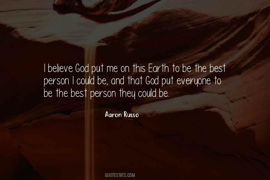 To Be The Best Person Quotes #1670938