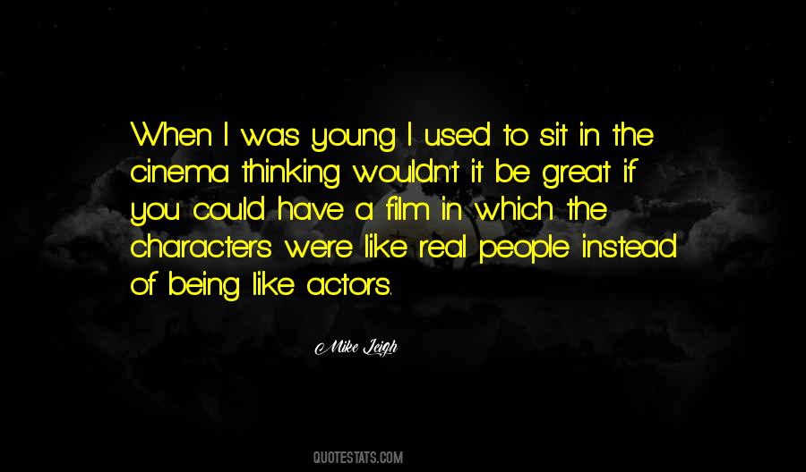 Quotes About The Cinema #1644206