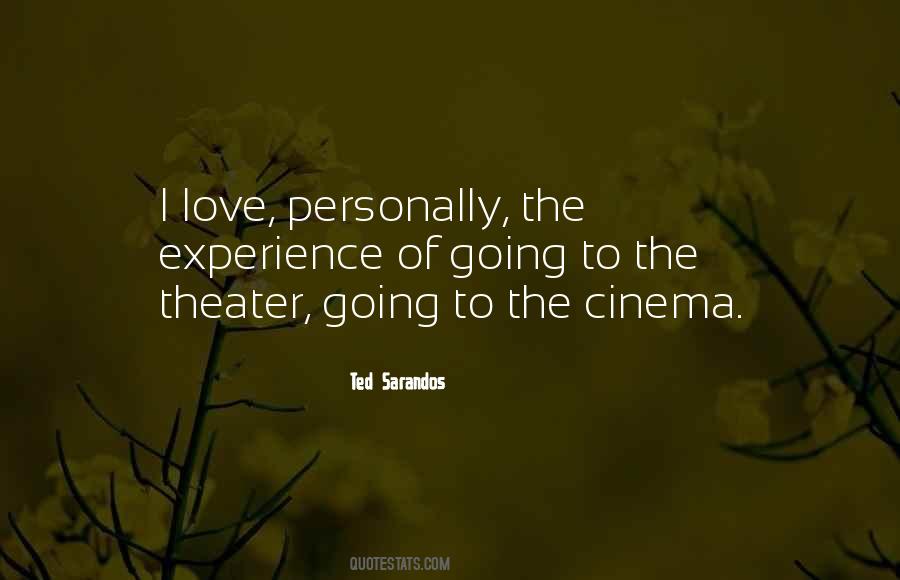 Quotes About The Cinema #940747