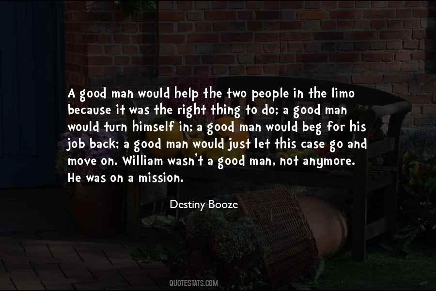 He Was A Good Man Quotes #65179