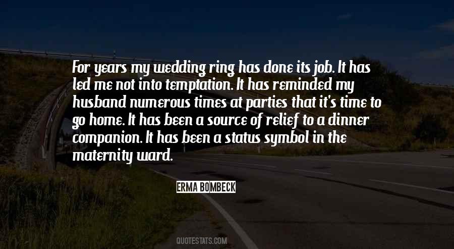 Marriage Ring Quotes #1154297