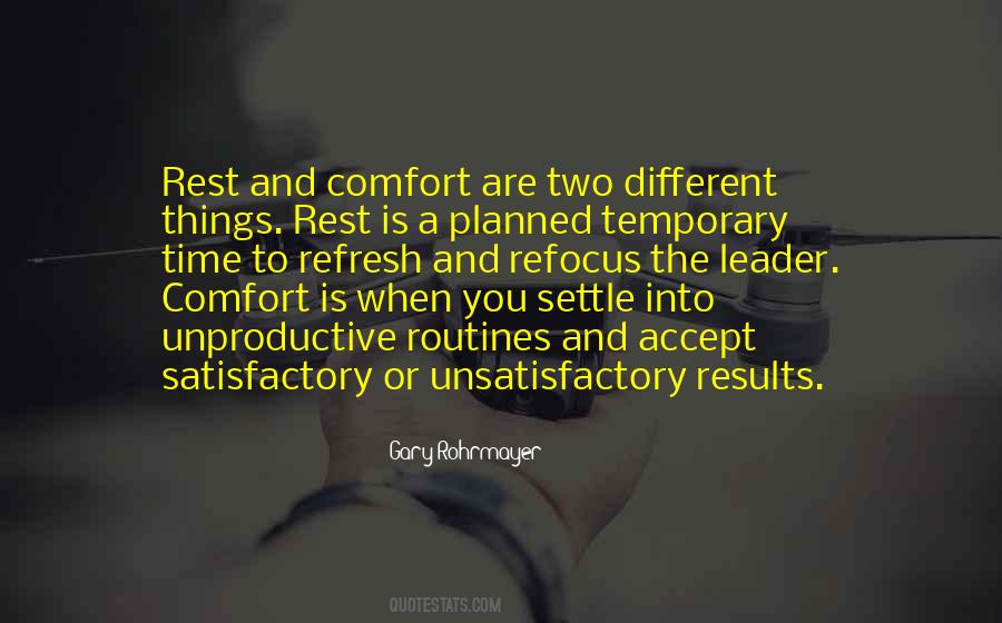 Temporary Comfort Quotes #319161