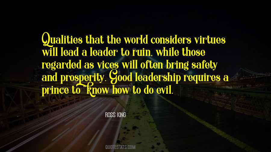Evil Leader Quotes #961160