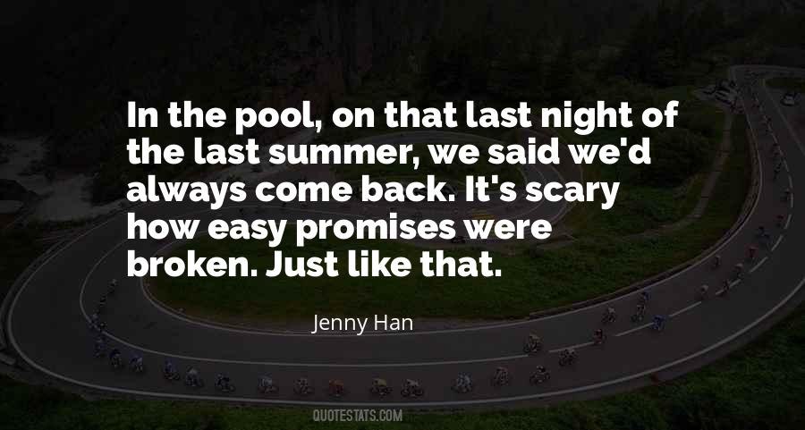 Night Pool Quotes #1155784