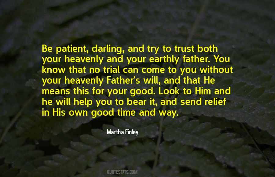 Help And Trust Quotes #1817919