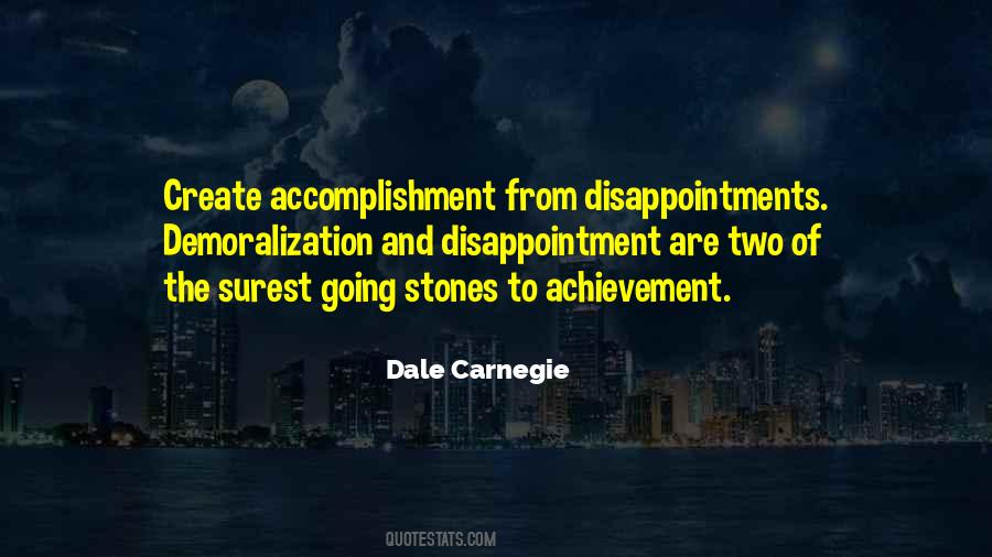 Accomplishment Achievement Quotes #1848304