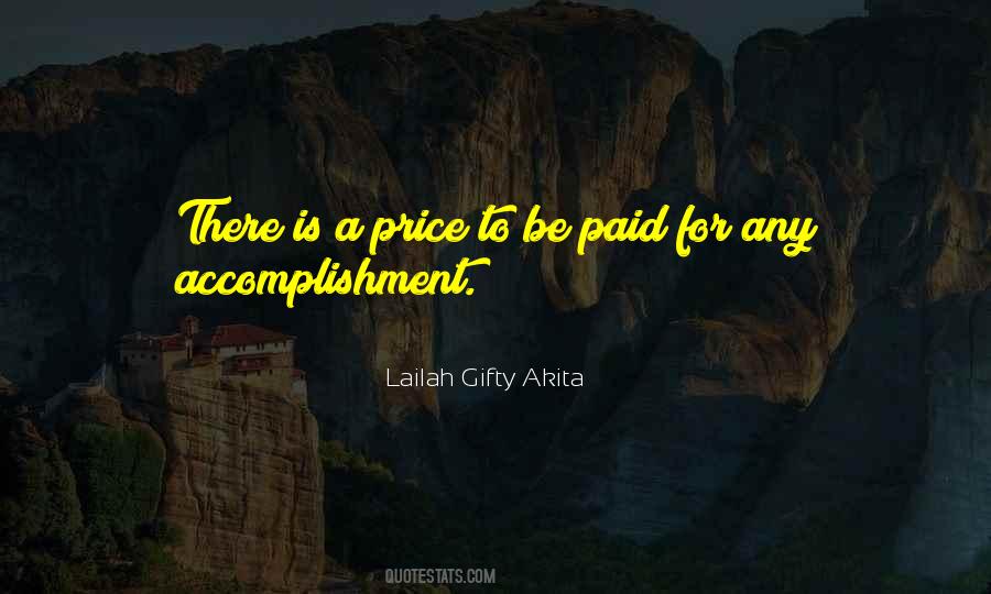 Accomplishment Achievement Quotes #211192