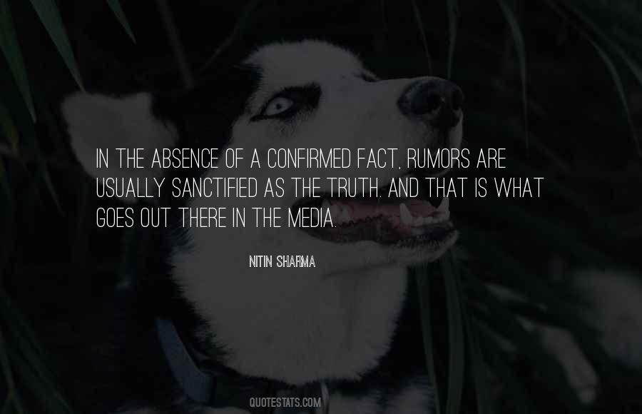 In The Absence Of Truth Quotes #135405