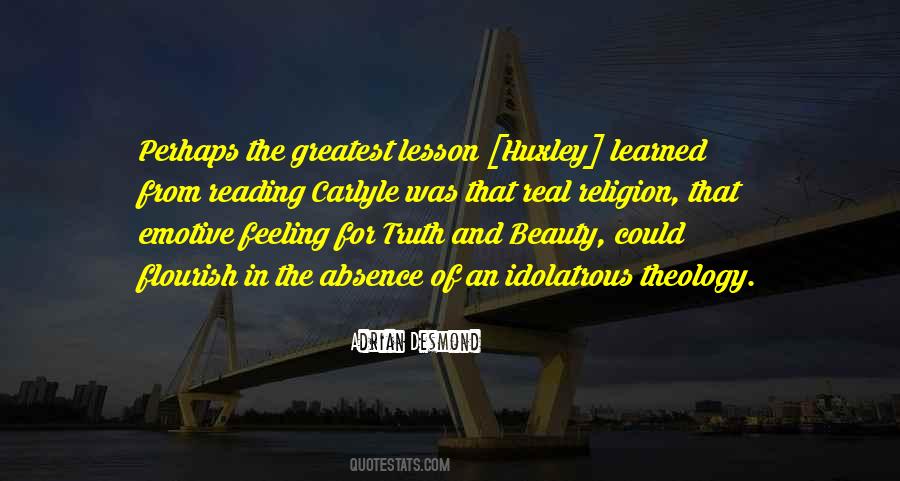 In The Absence Of Truth Quotes #139488