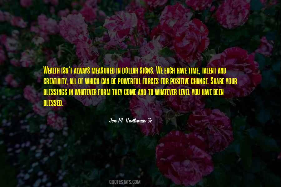 Money Blessings Quotes #1259459