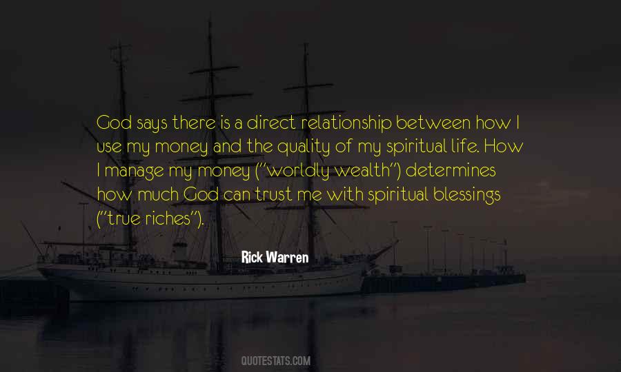 Money Blessings Quotes #1591585