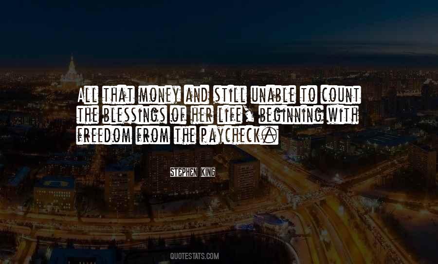 Money Blessings Quotes #934768