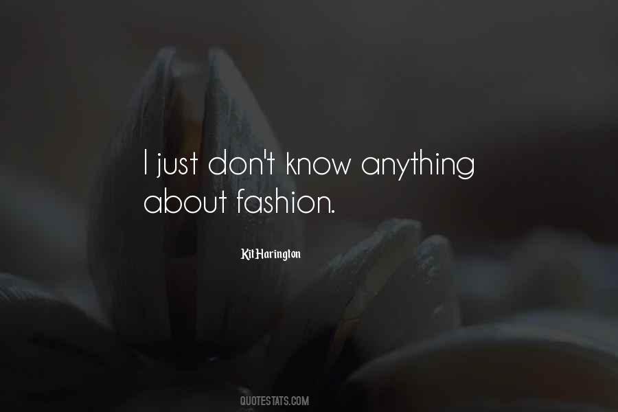 About Fashion Quotes #17451