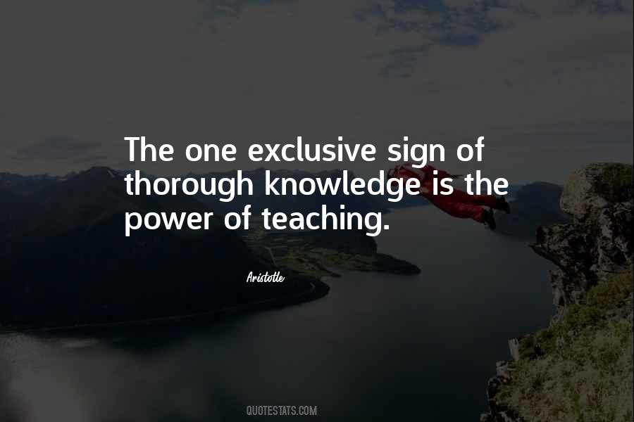 Teacher Knowledge Quotes #1006806