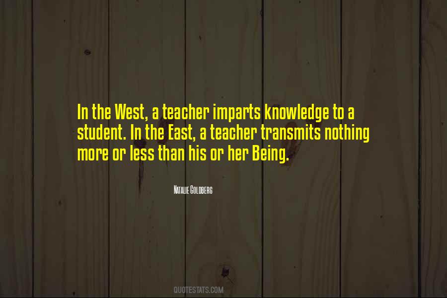 Teacher Knowledge Quotes #1253251