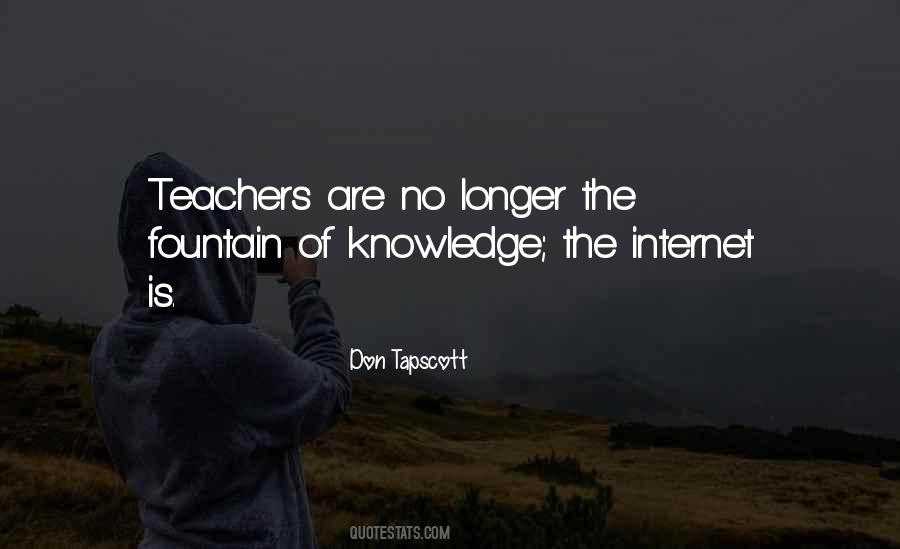 Teacher Knowledge Quotes #414680