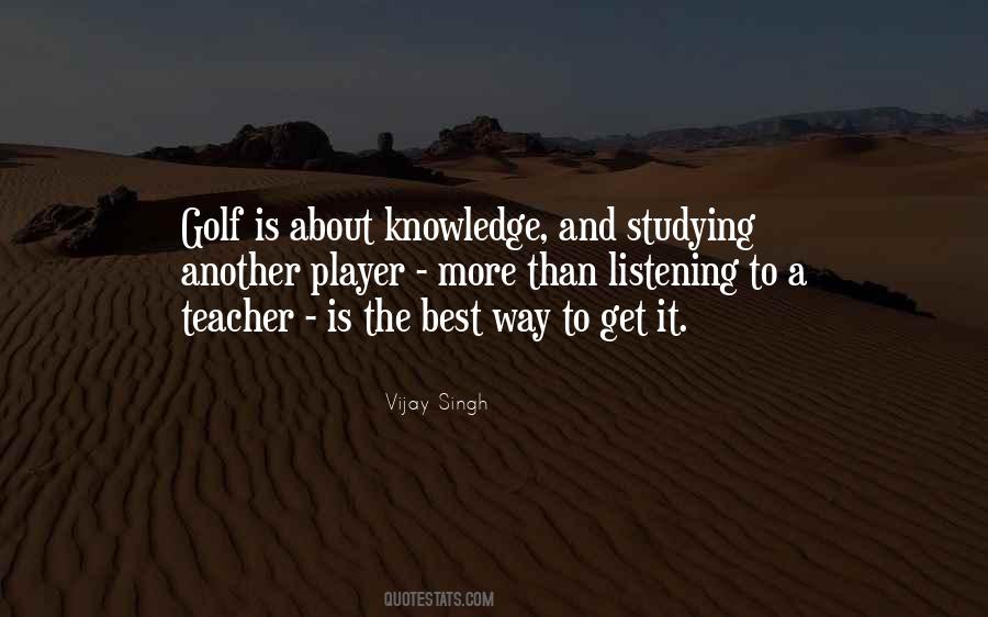 Teacher Knowledge Quotes #471850