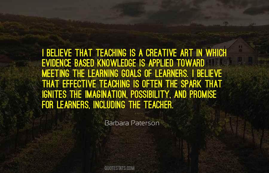 Teacher Knowledge Quotes #615275