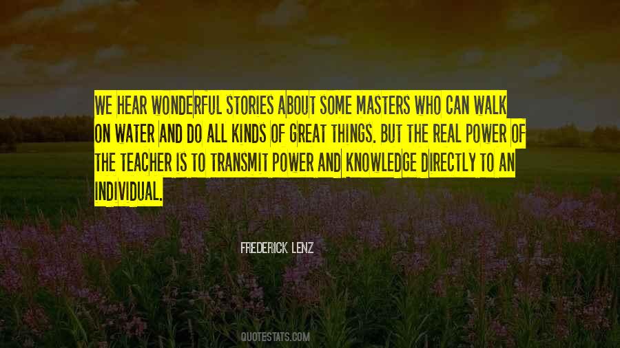 Teacher Knowledge Quotes #82393