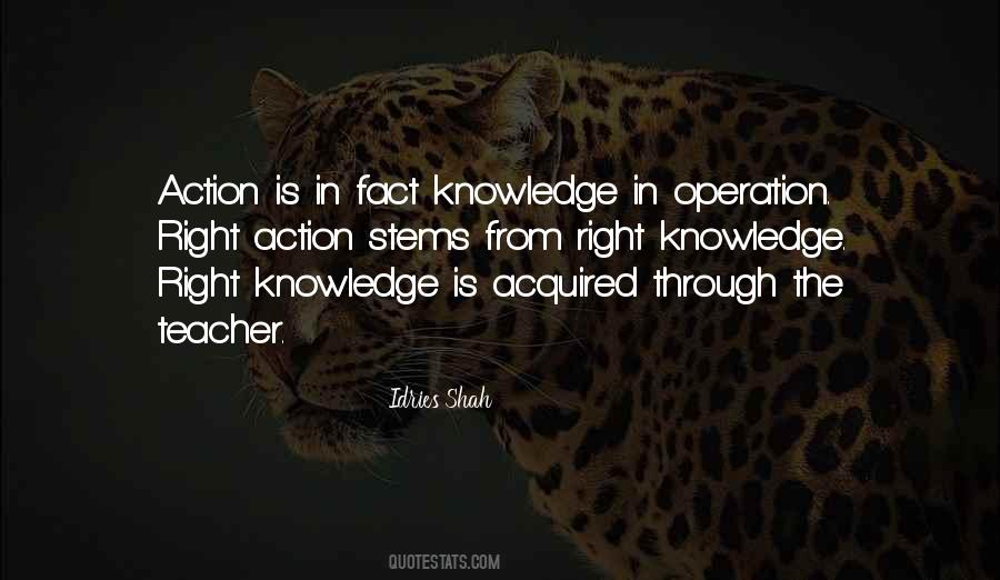 Teacher Knowledge Quotes #974426