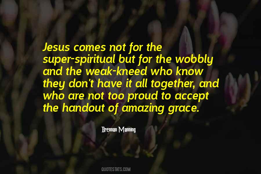 Grace Jesus Quotes #139800