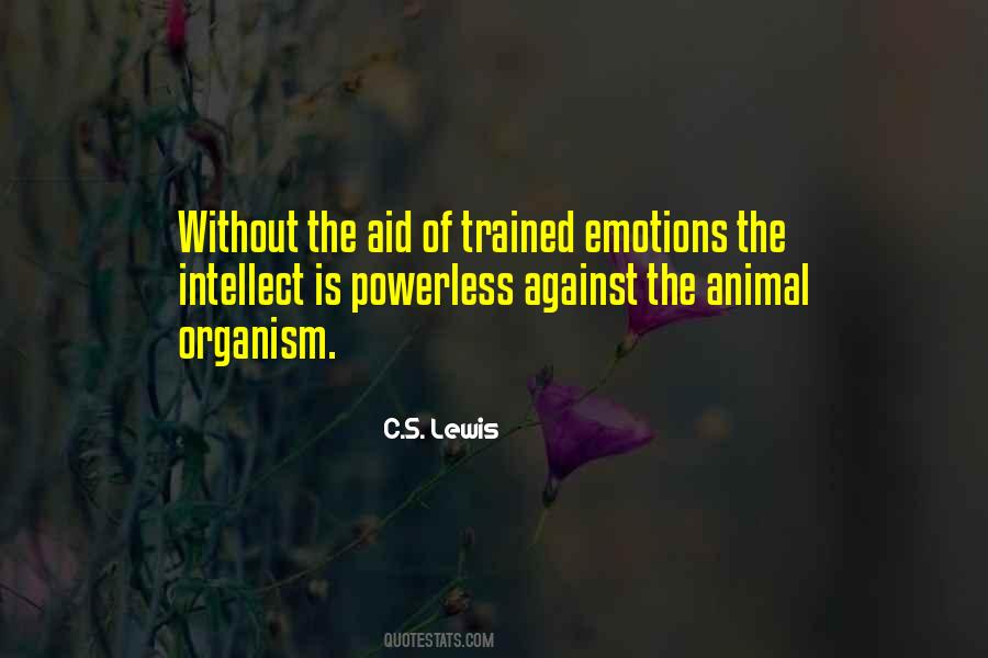 Animal Emotion Quotes #1028242