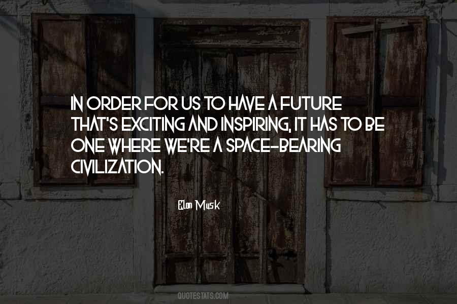 Inspiring Space Quotes #22658