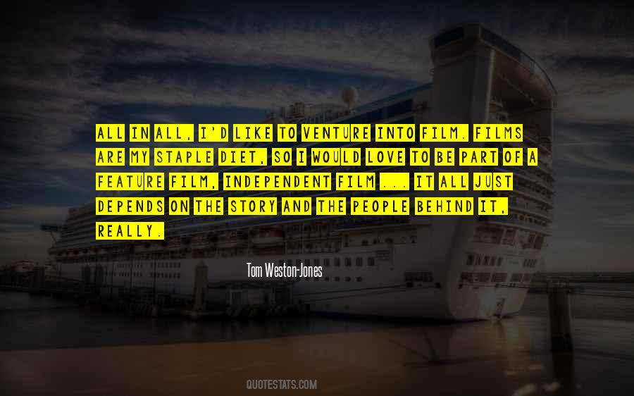 Like A Love Story Quotes #1087646