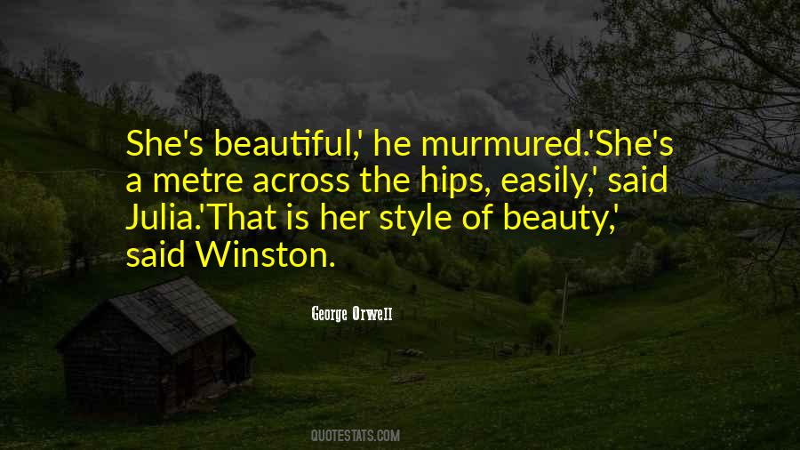 She Is Her Quotes #62735