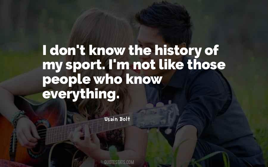 Sports History Quotes #749899