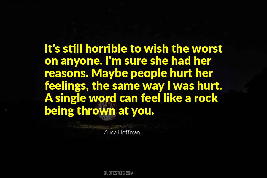 Word Hurt Quotes #1787051