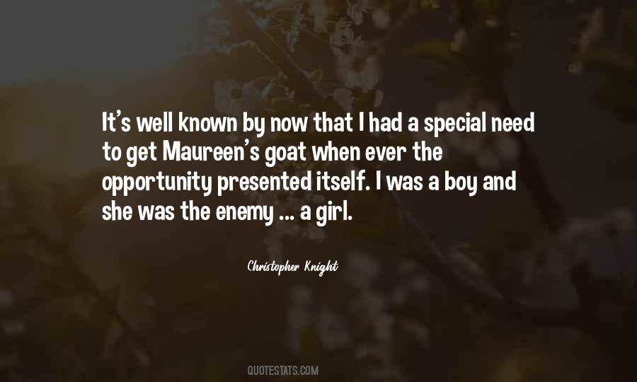 Girl Special Quotes #1373442