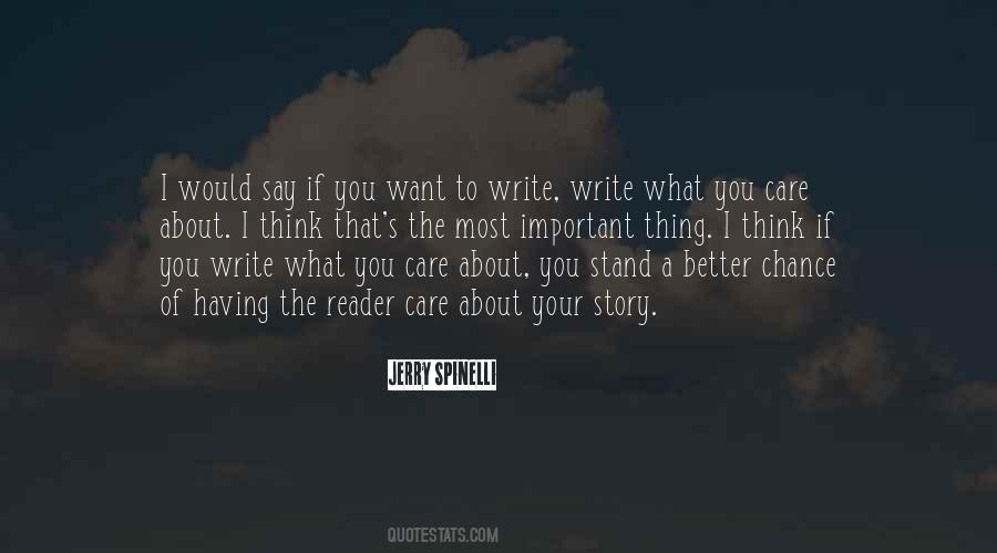 Write What You Want Quotes #155529
