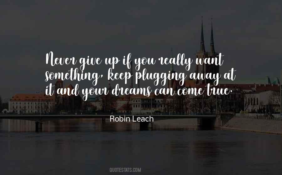 Dream Can Come True Quotes #618246