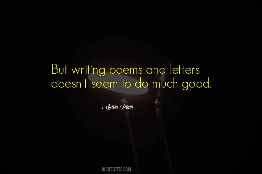 Plath Poetry Quotes #303006