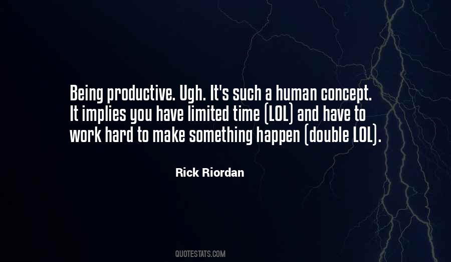 Productive Time Quotes #653666