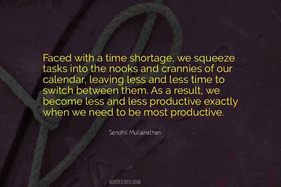 Productive Time Quotes #811865