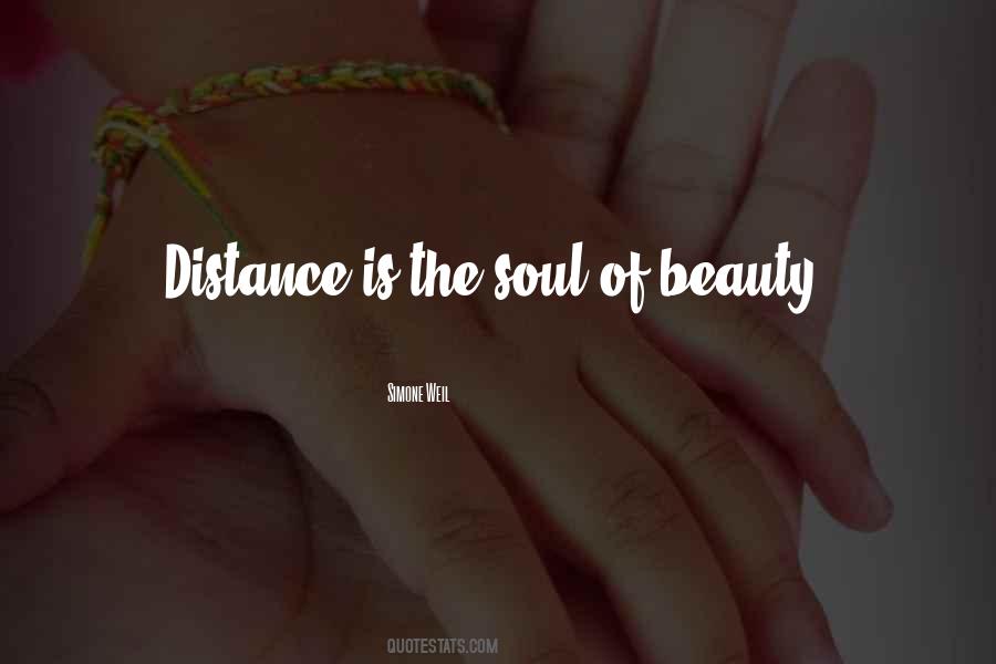 Beauty From A Distance Quotes #1754787