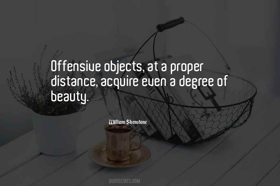 Beauty From A Distance Quotes #1870659